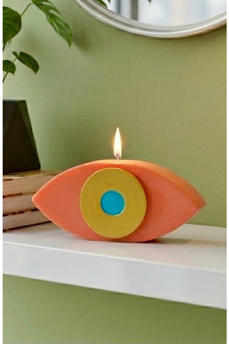 Eyes Without A Face Candle, Alternate, color, Suntan