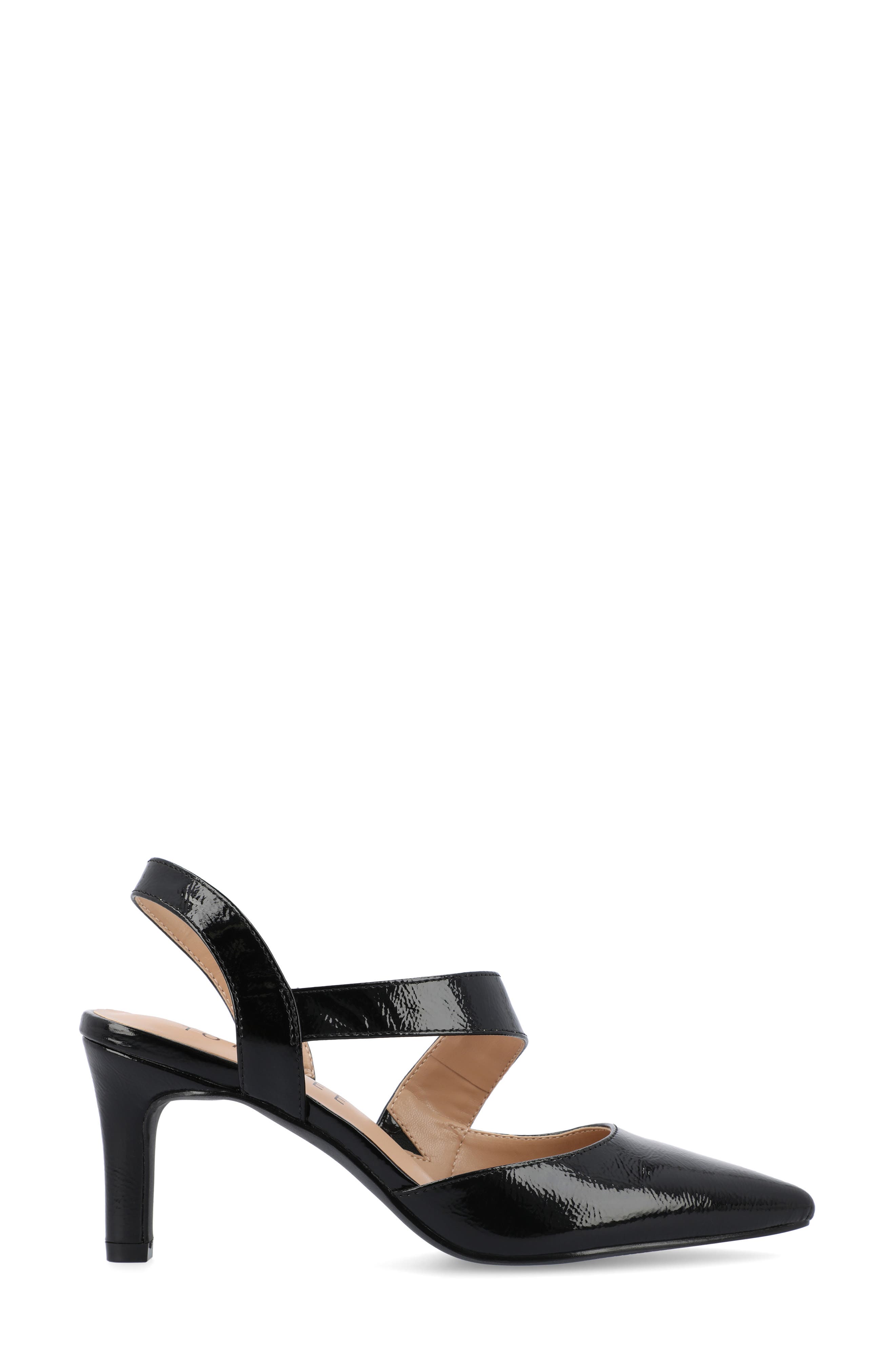 Journee Collection Scarlett Pointed Toe Pump, Alternate, color, Black