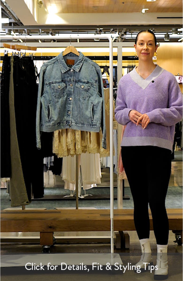 Paizley Rigid Denim Trucker Jacket, sales video thumbnail