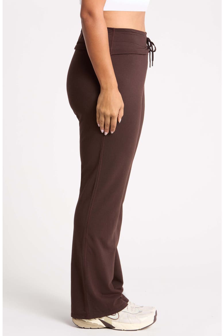 Weekend Flare Pants, Alternate, color, BROWN MOLE'