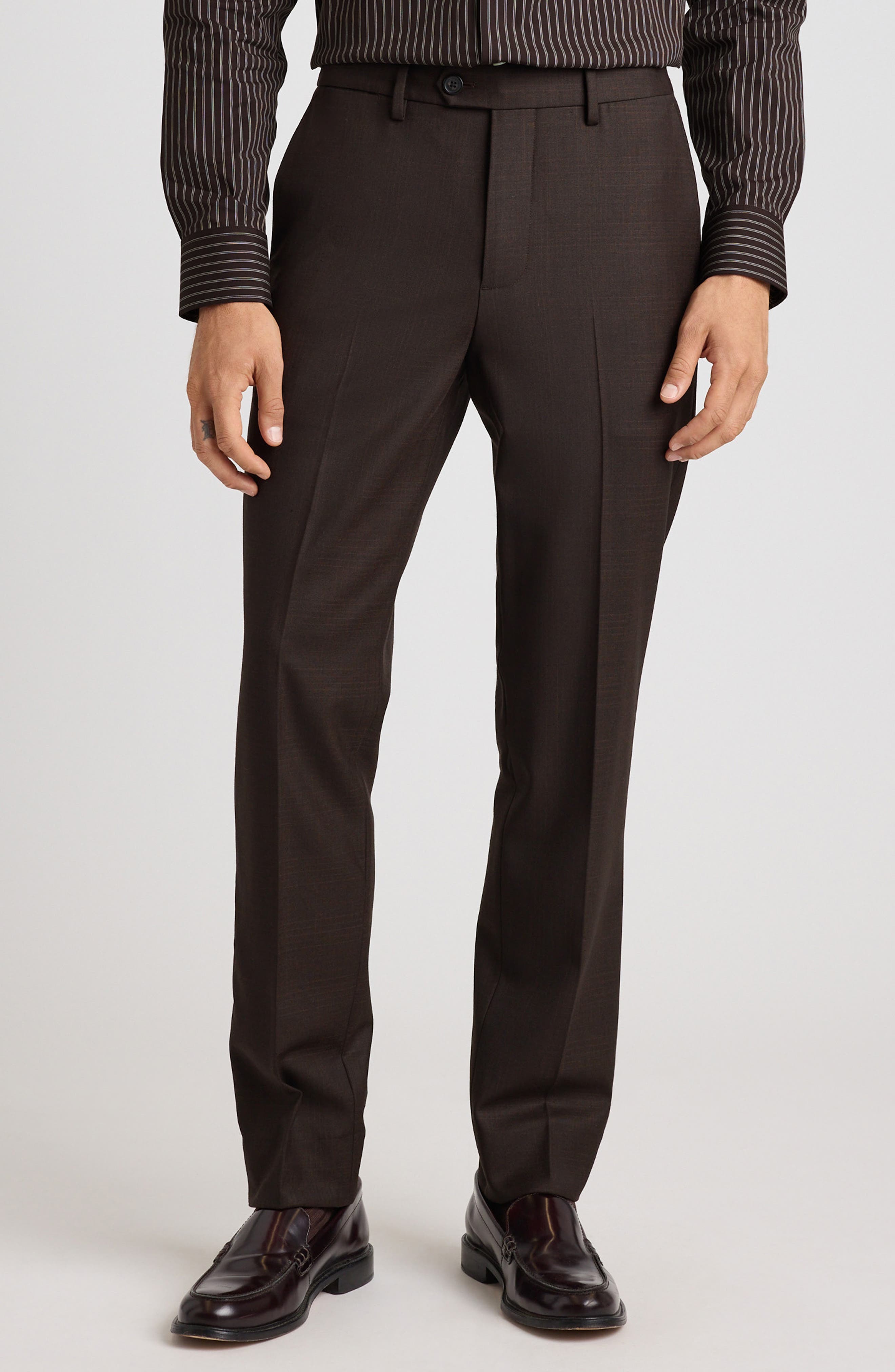 selected CHOCOLATE BROWN WINDOWPANE