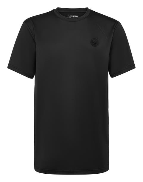 Perforated Dry Fit Round Neck T-Shirt