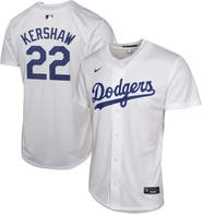 Nike Youth Nike Clayton Kershaw White Los Angeles Dodgers Home Player Game Jersey
