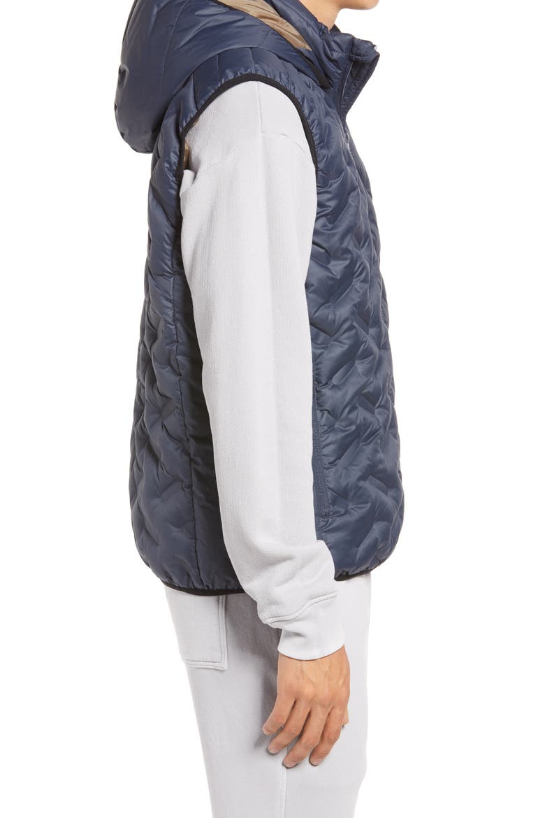 Quilted Puffer Vest, Alternate, color, NAVY
