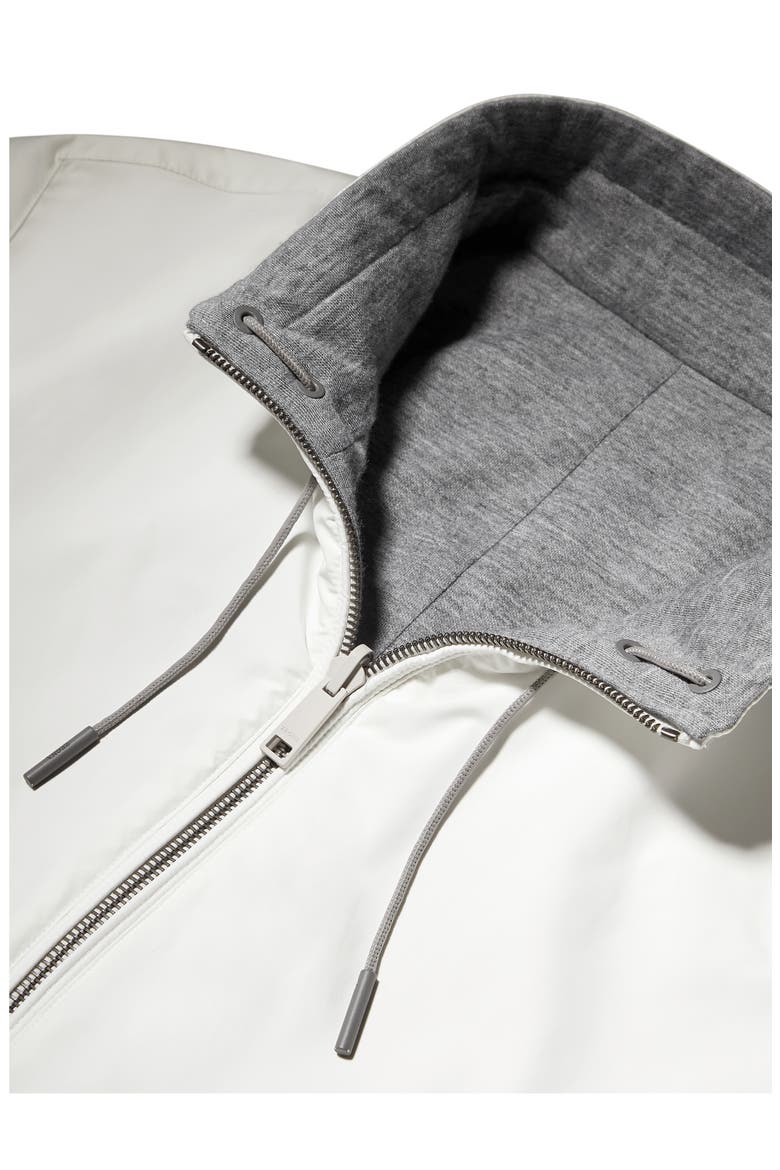 Zephyr Reversible Blouson Jacket, Alternate, color, WHITE