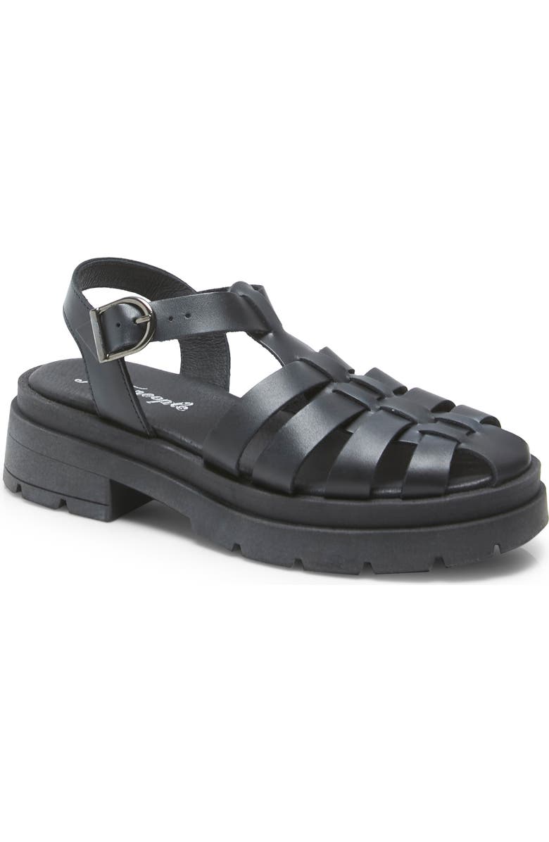 Free People Delaney Fisherman Platform Sandal, Main, color,