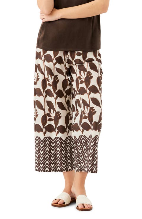 Cora Ankle Wide Leg Drawstring Pants