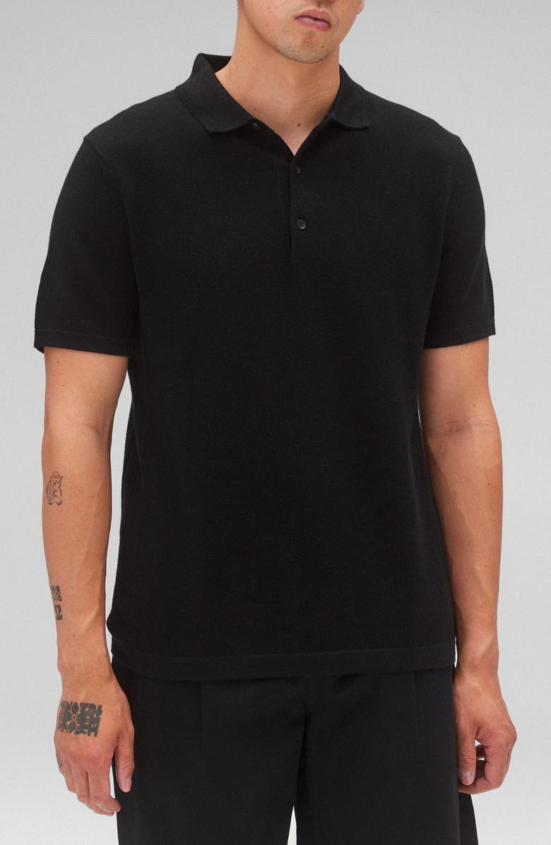 Reigning Champ Supima<sup
®</sup
 Cotton Piqué Polo, Main, color, 
