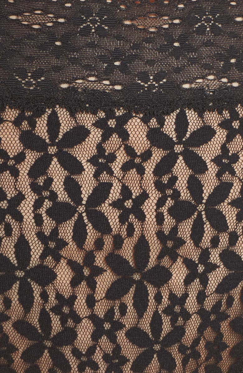 Wacoal Halo Lace Briefs, Alternate, color, Black