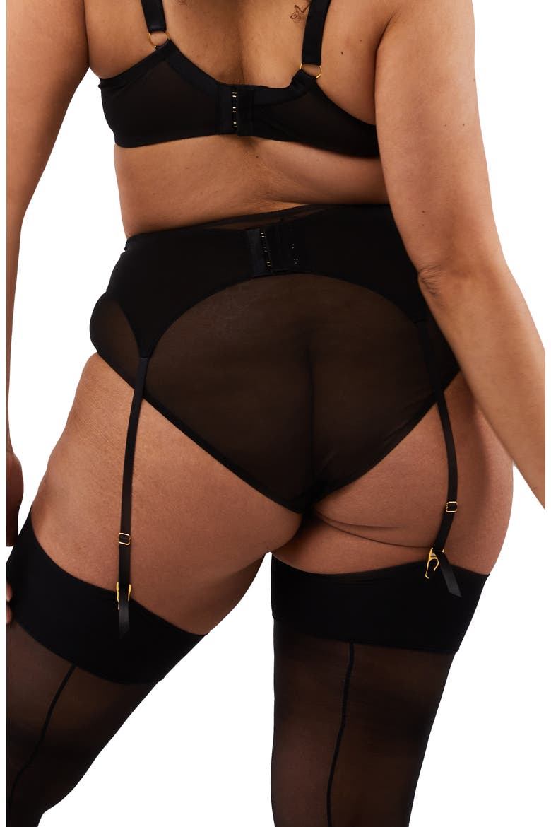 Suspender Belt, Alternate, color, BLACK