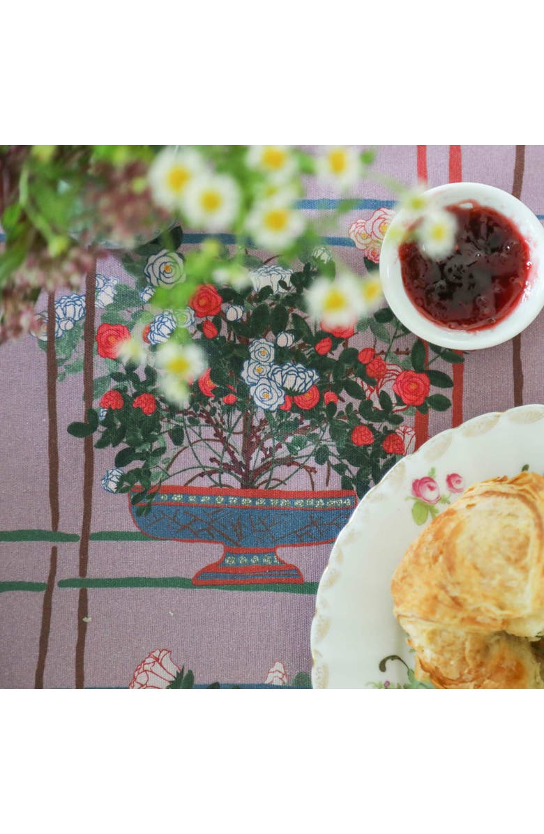 Sophie Williamson Design Table Runner - La Vie en Rose, Alternate, color, Pink