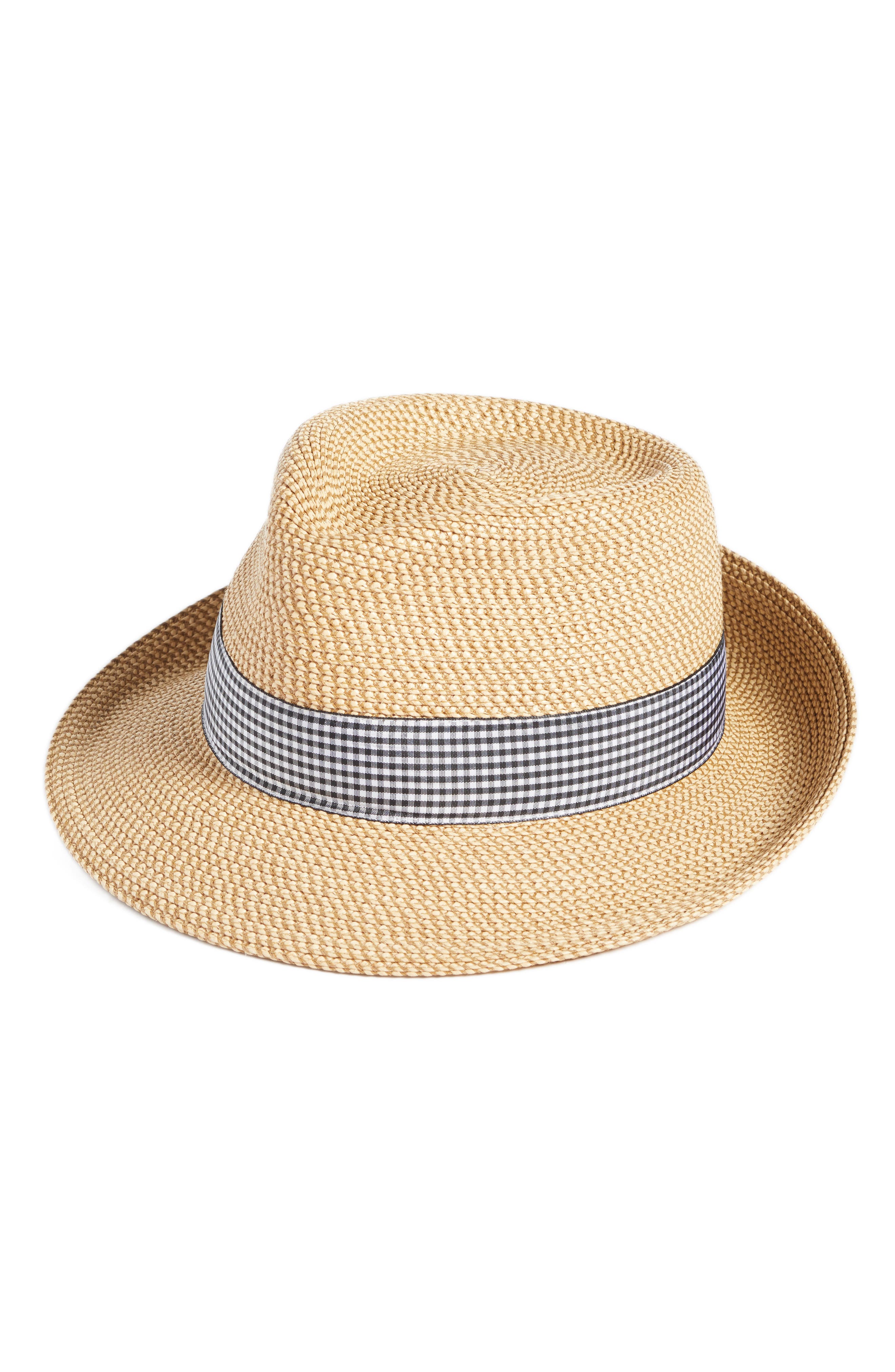 PEANUT/ BLACK CHECK