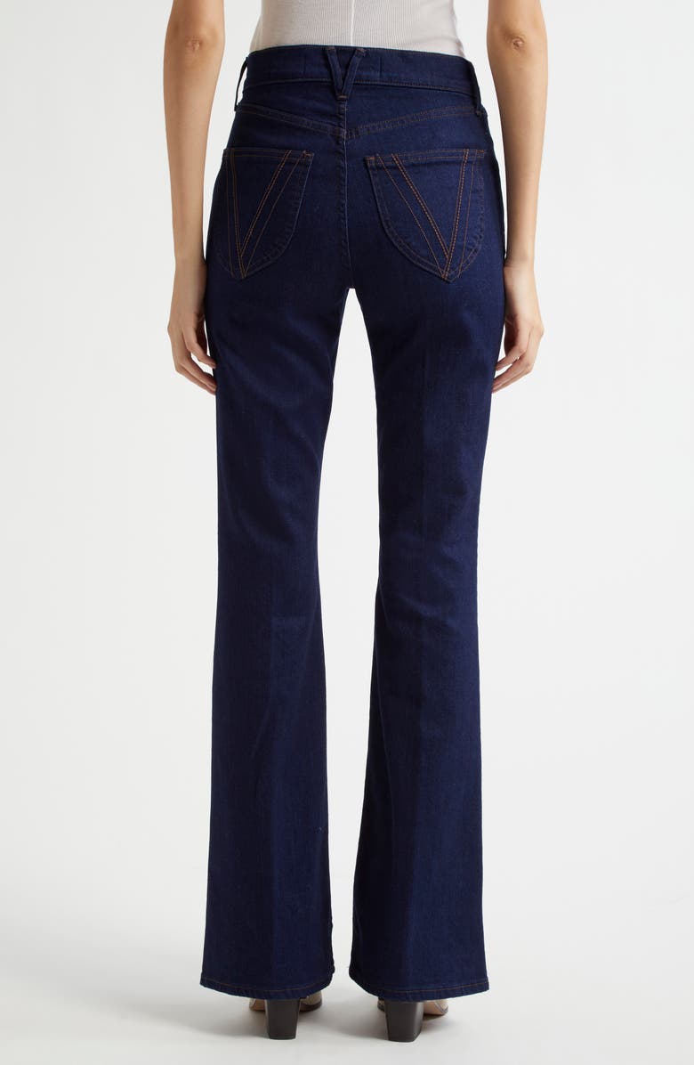 Beverly High Waist Skinny Flare Leg Jeans