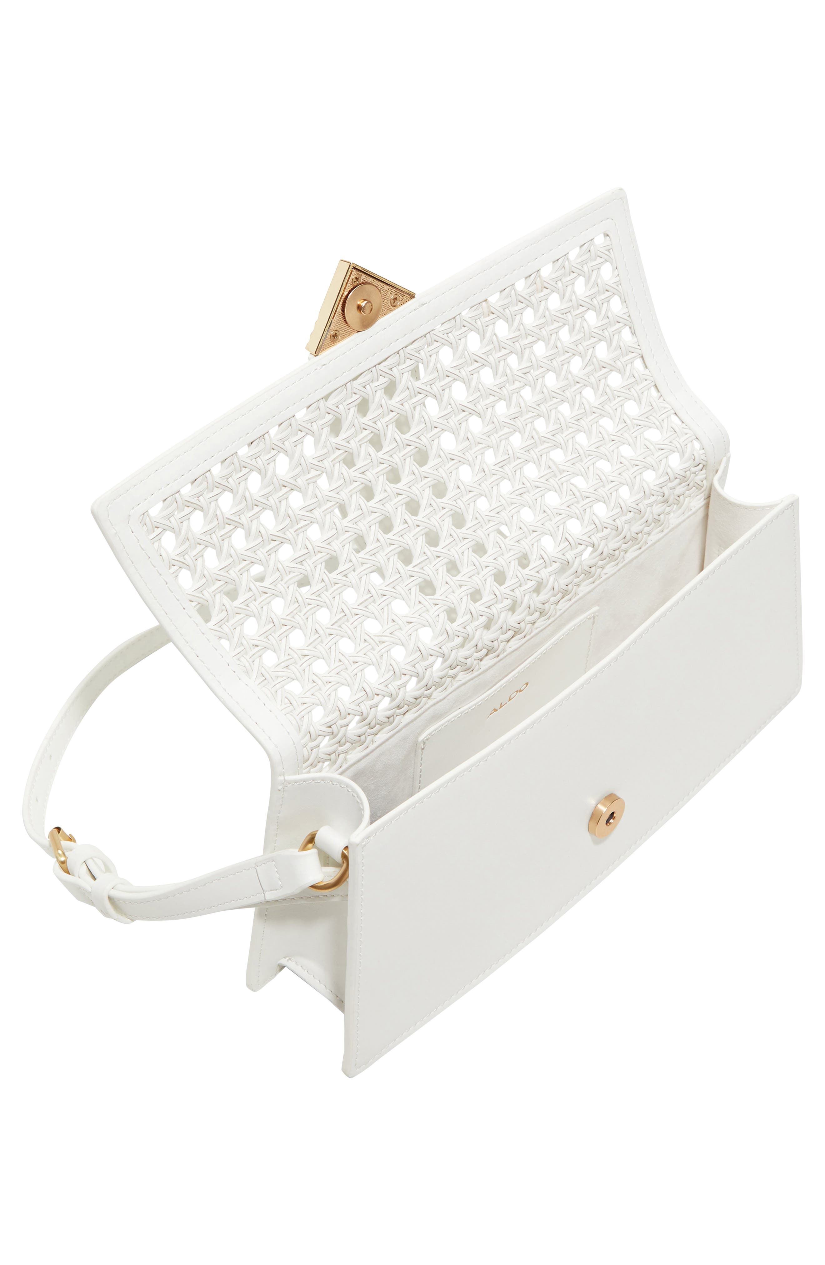 ALDO Zenith Faux Leather Shoulder Bag, Alternate, color, 