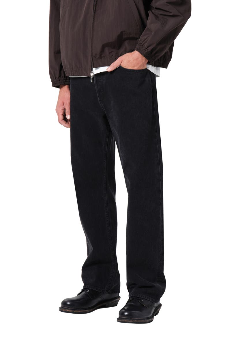 Magnus Straight Leg Trouser Jeans, Alternate, color, KEMBER ST BLACK