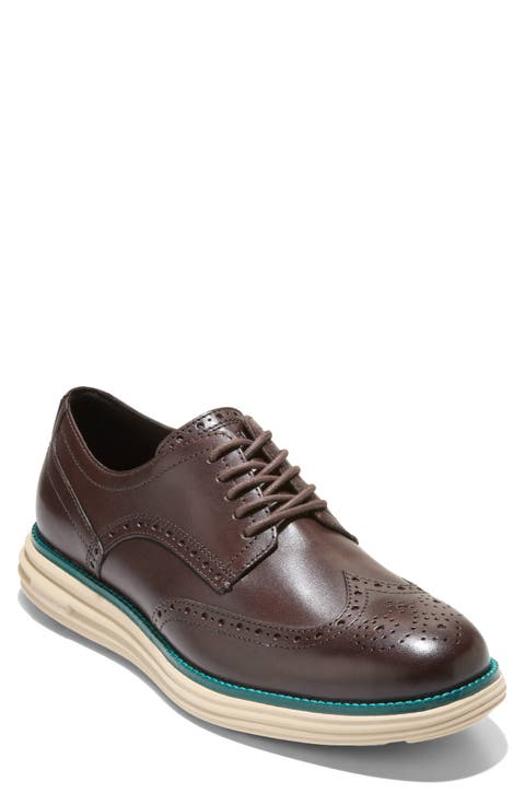Cole Haan Wingtip Leather Derby Sneaker