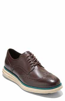 Wingtip Leather Derby Sneaker