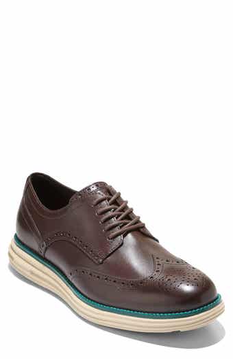 Wingtip Leather Derby Sneaker