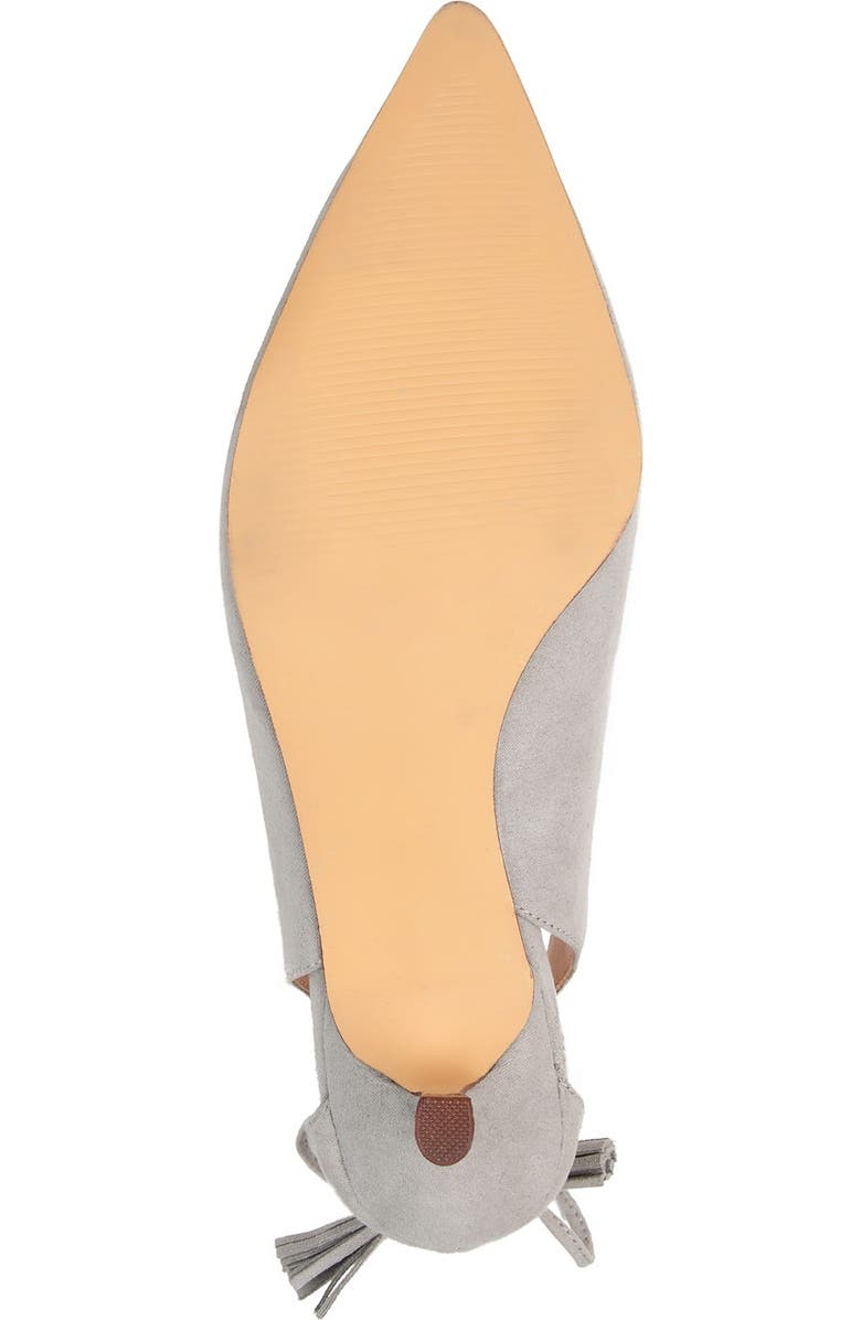 Journee Collection JOURNEE Bindi Kitten Heel Pump, Alternate, color, Grey