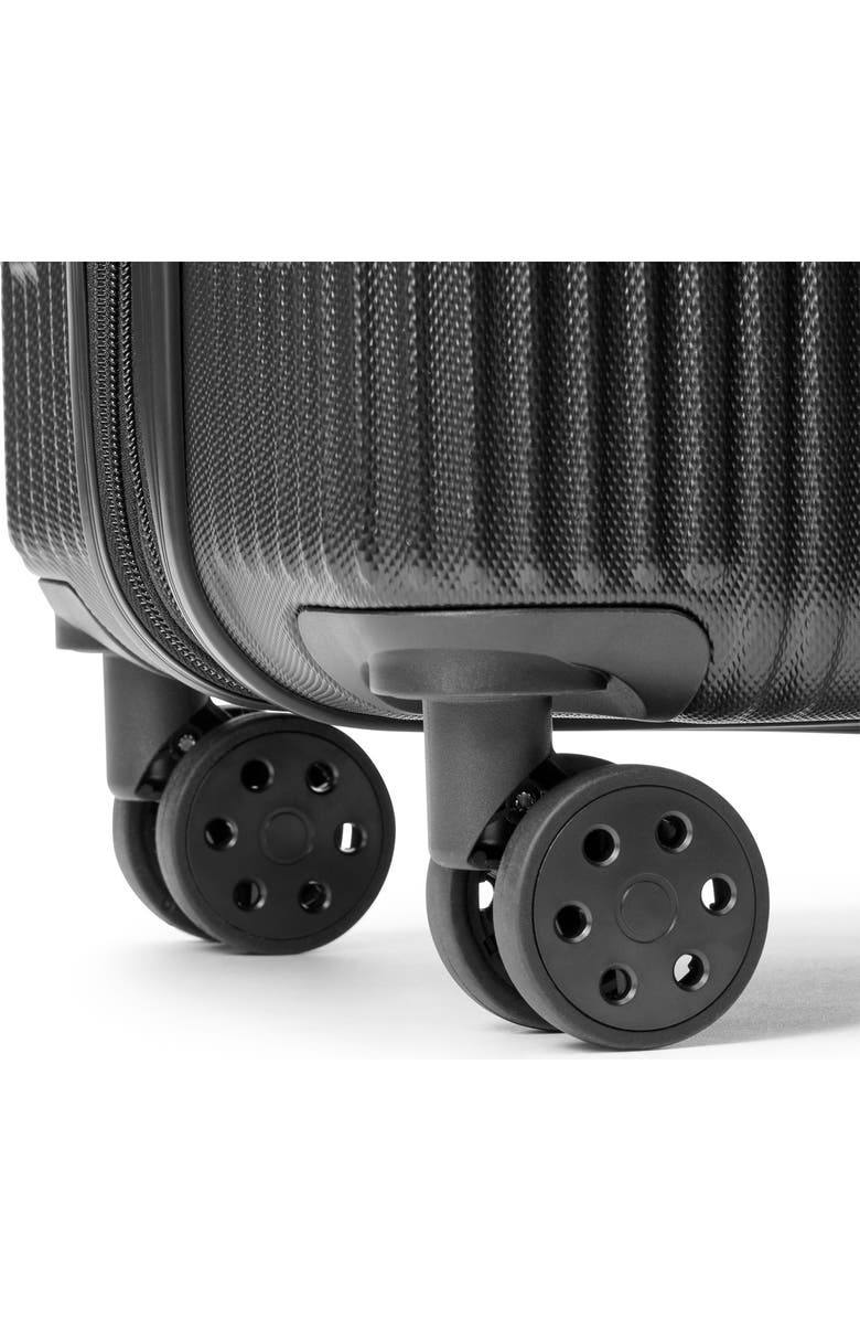 Marc New York Horizon Upright Suitcase, Alternate, color, Black