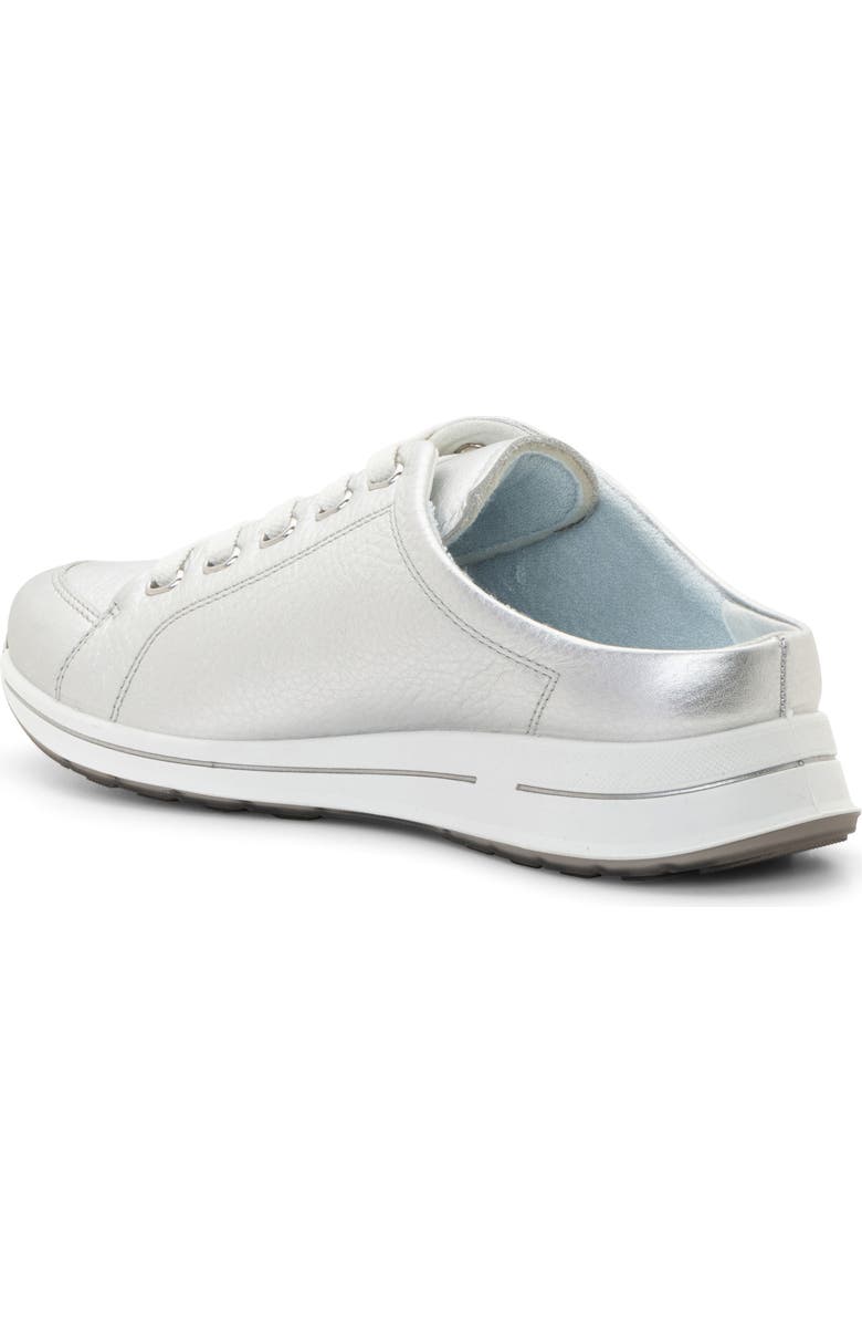 ara Orlando Sneaker, Alternate, color, Silver Metallic Leather