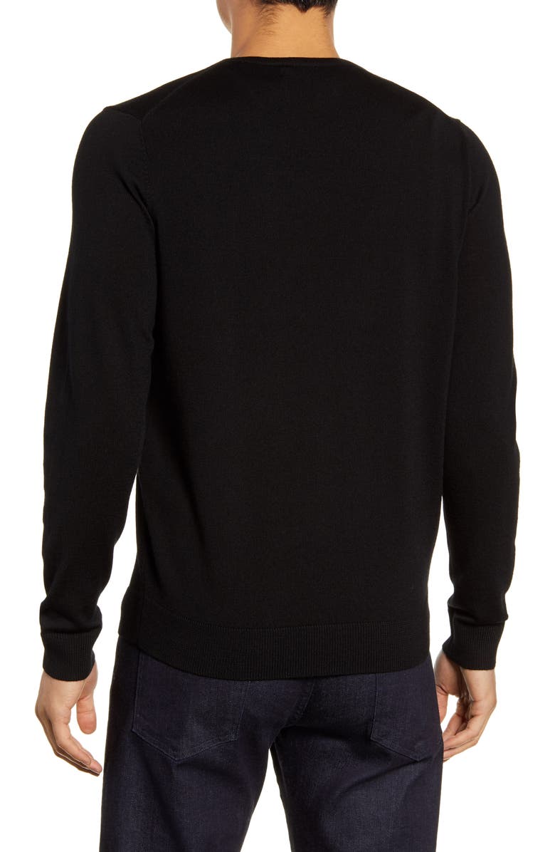 NORDSTROM MEN'S SHOP V-Neck Merino Wool Sweater, Alternate, color, 