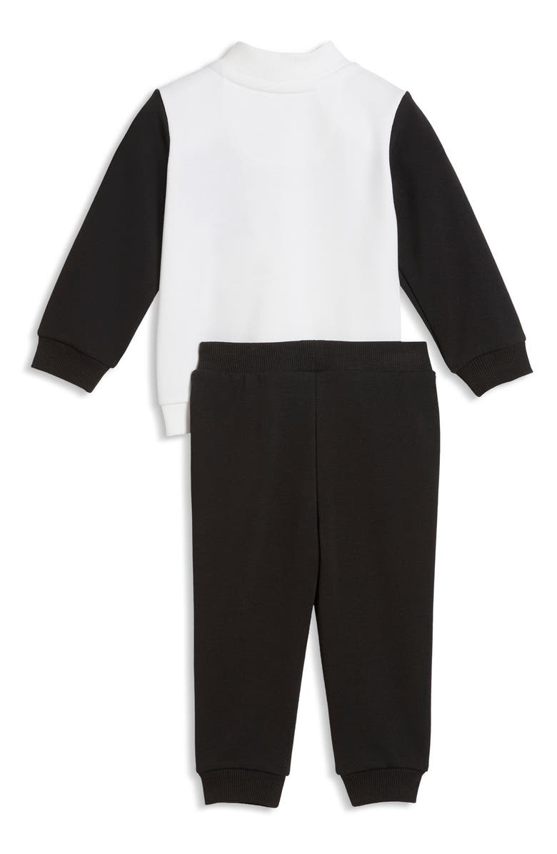 PUMA x BMW M Motorsport Kids' Fleece Zip Jacket & Joggers Set, Alternate, color, Puma Black