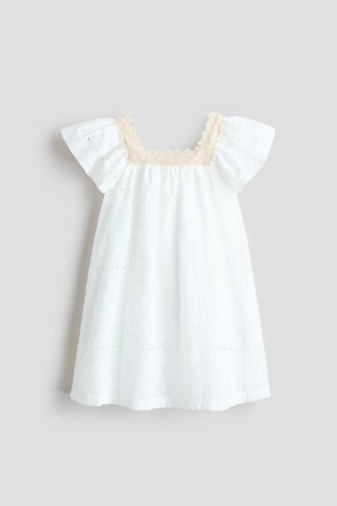 Broderie Anglaise Dress