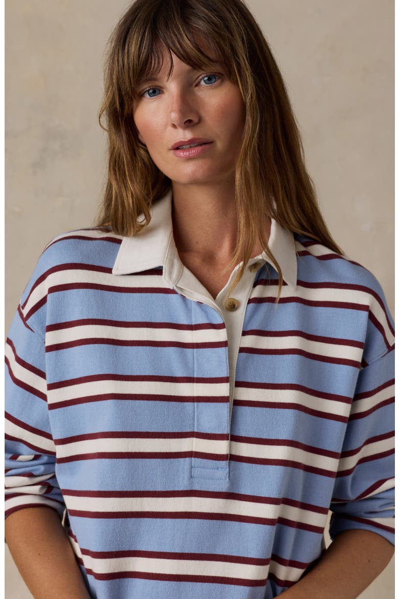 Hometown Rugby Top, Alternate, color, FROST TRAIL STRIPE
