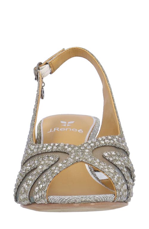 J. RENEÉ J. RENEÉ LOVELA SLINGBACK WEDGE SANDAL