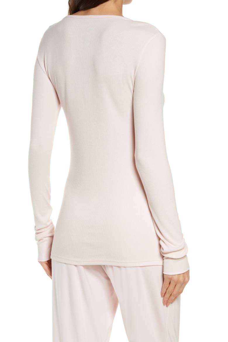Lounge Henley Tee, Alternate, color, BARELY THERE