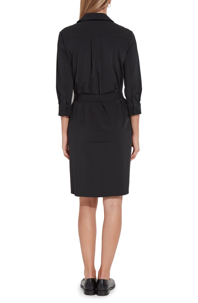 Lysse 'Lyssentials Schiffer Shirtdress, Alternate, color, Black