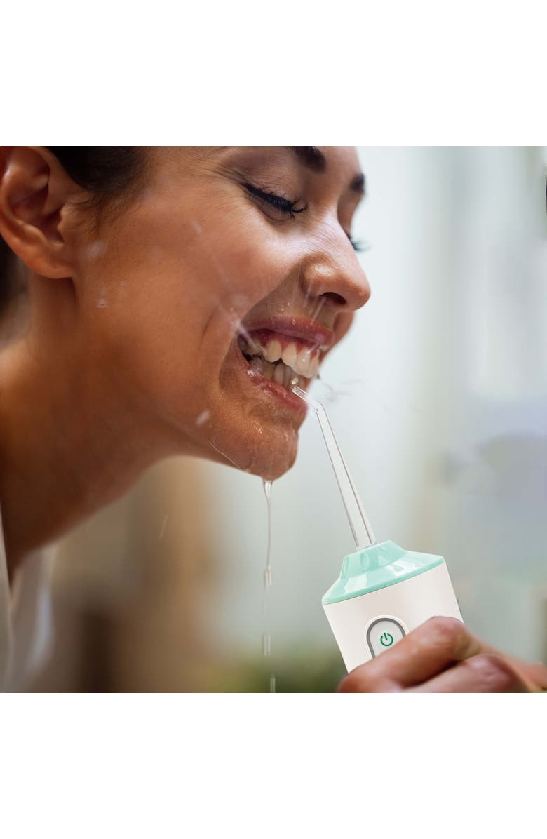 PURSONIC USB Rechargeable Water Flosser Helps Remove Plaque & Dilute Harmful Toxins, Alternate, color, Multicolor