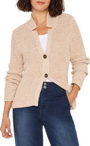 NIC+ZOE Shaker Stitch Cady Sweater Jacket