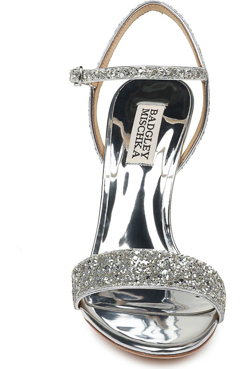 Badgley Mischka Collection Olympia Embellished Sandal, Alternate, color,