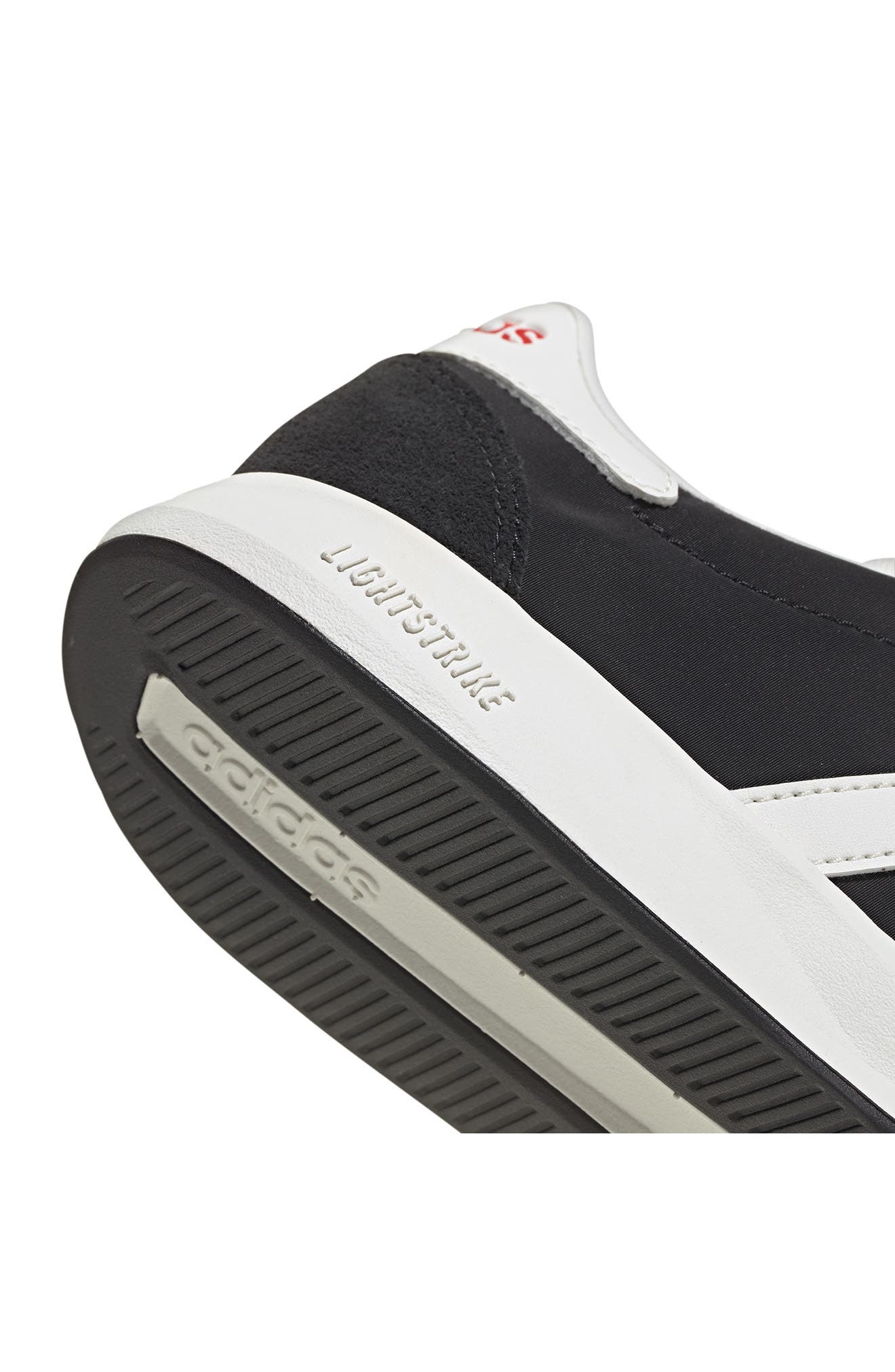 adidas 76/26 Sneaker, Alternate, color, Black/ White/ Better Scarlet