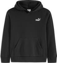 PUMA Kids' Essential Basics Fleece Pullover Hoodie