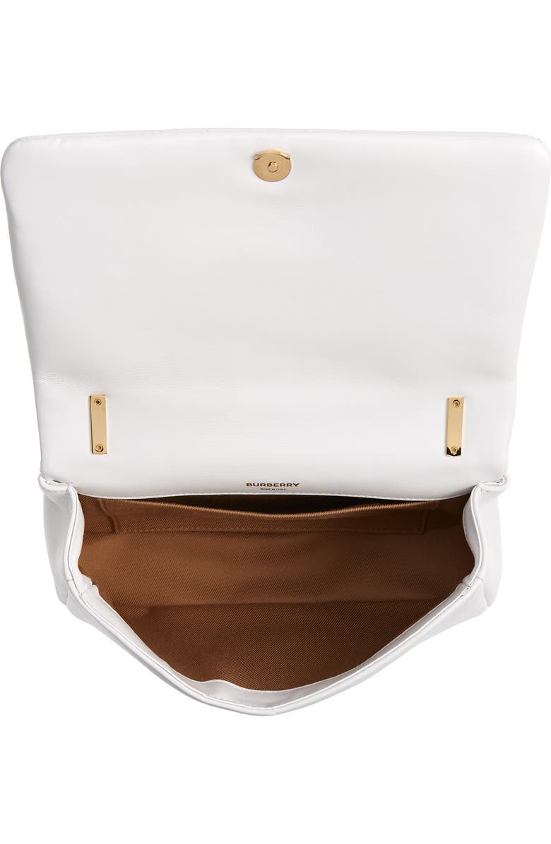 Burberry Small Lola TB Quilted Leather Shoulder Bag, Alternate, color,