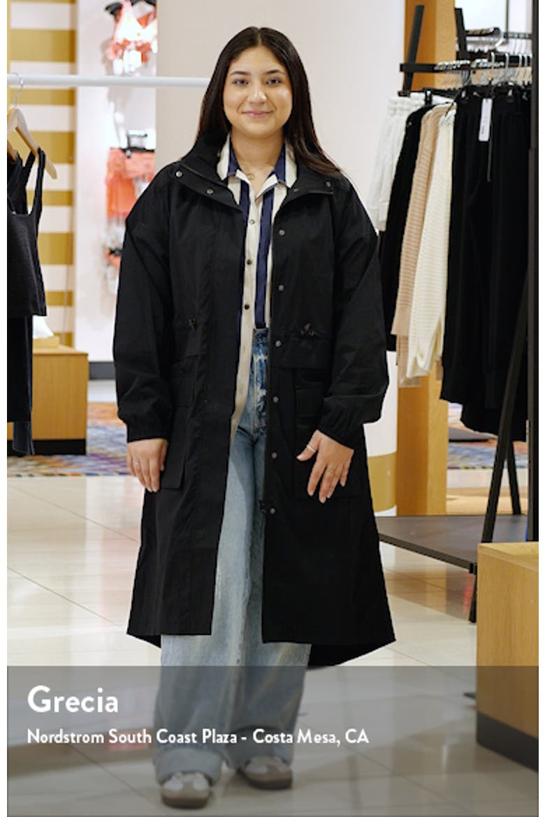 Step Out Water Repellent Jacket with Stowaway Hood video