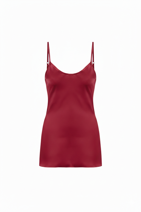 Luna Silk Halter Top - Luxurious Silk Pajama Halter Top