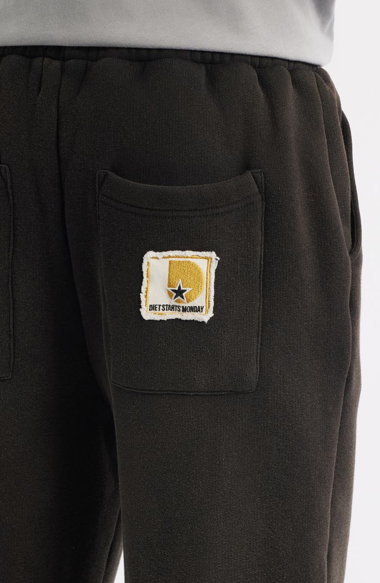 DIET STARTS MONDAY Marker Sweatpants, Alternate, color, Black
