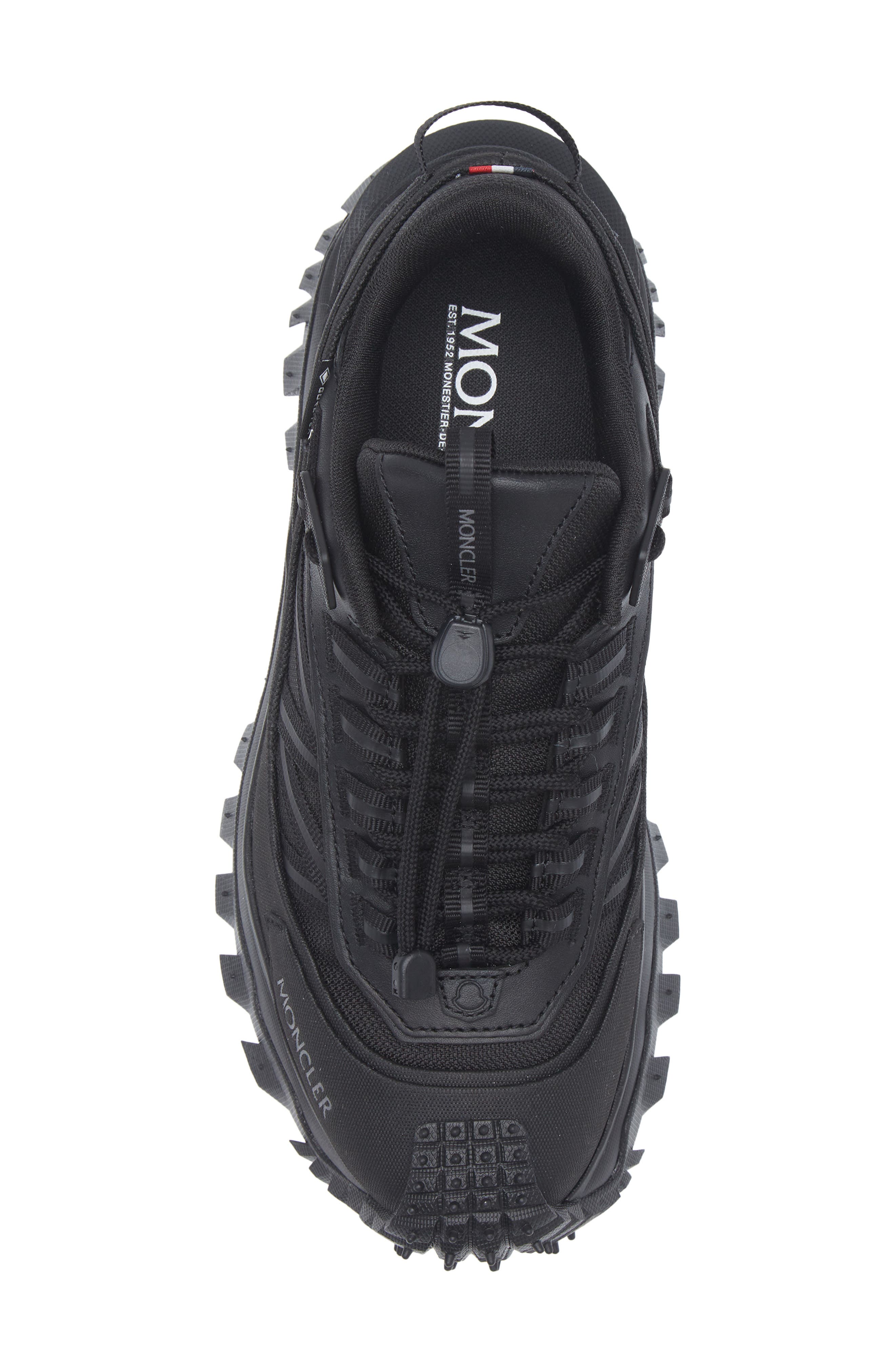 Moncler Trailgrip Apex Gore-Tex<sup>®</sup> Waterproof Hiking Sneaker, Alternate, color, Black