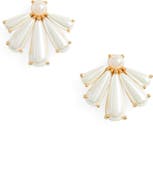 Lele Sadoughi Imitation Pearl Stud Earrings