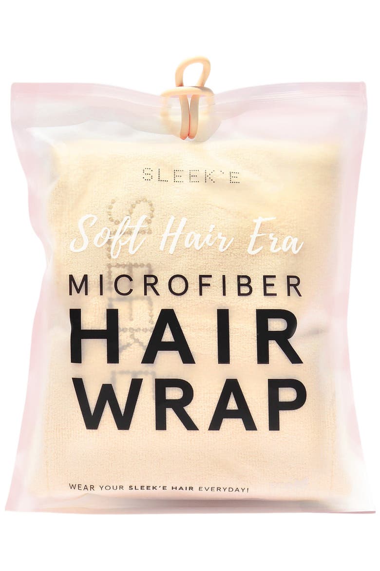 Microfiber Hair Wrap, Main, color, Sand