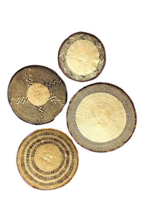 Tonga Wall Decor Basket - Set of 4