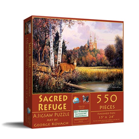 Sacred Refuge 550 piece Jigsaw Puzzle for Adults