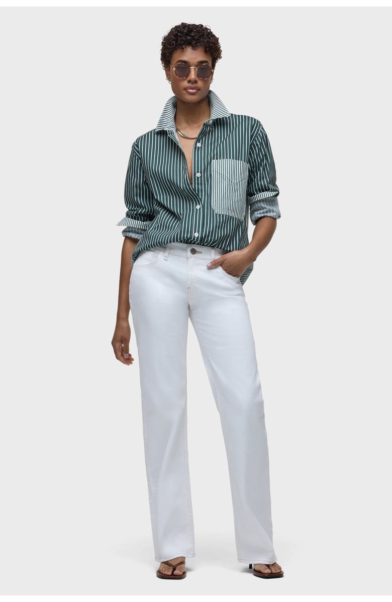 Hudson Jeans Kelli Loose Straight, Alternate, color, White