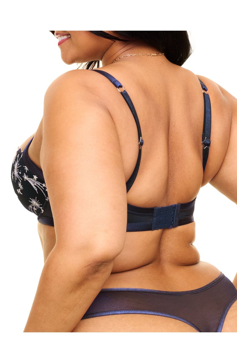 Adore Me Estelle Contour Balconette Bra, Alternate, color, Dark Blue