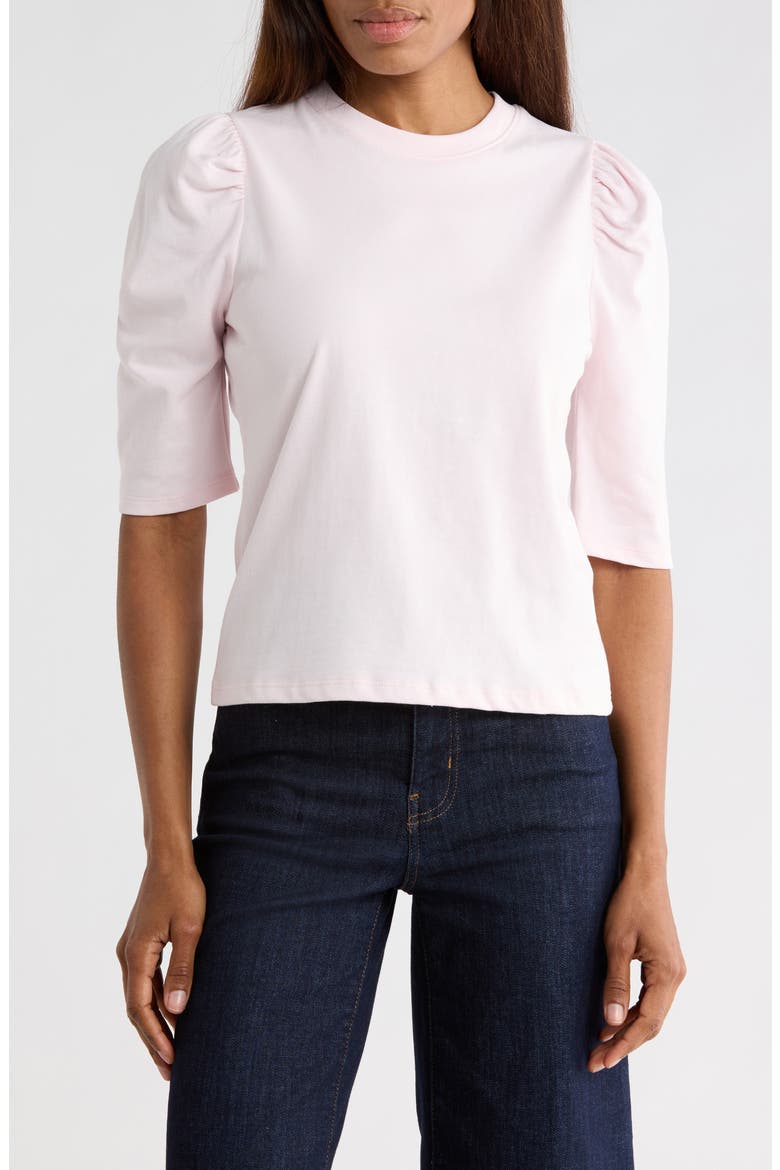 The Jersey Femme T-Shirt, Main, color, PEONY