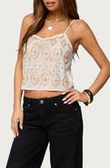 EDIKTED Kaleesy Beaded Camisole